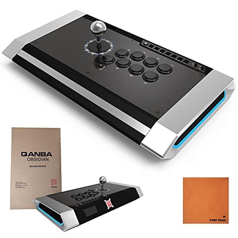 アケコン Qanba Obsidian コントローラー 日本語説明書付きPS3 PS4 PS5 オブシディアン 正規品 三和電子製押しボタン