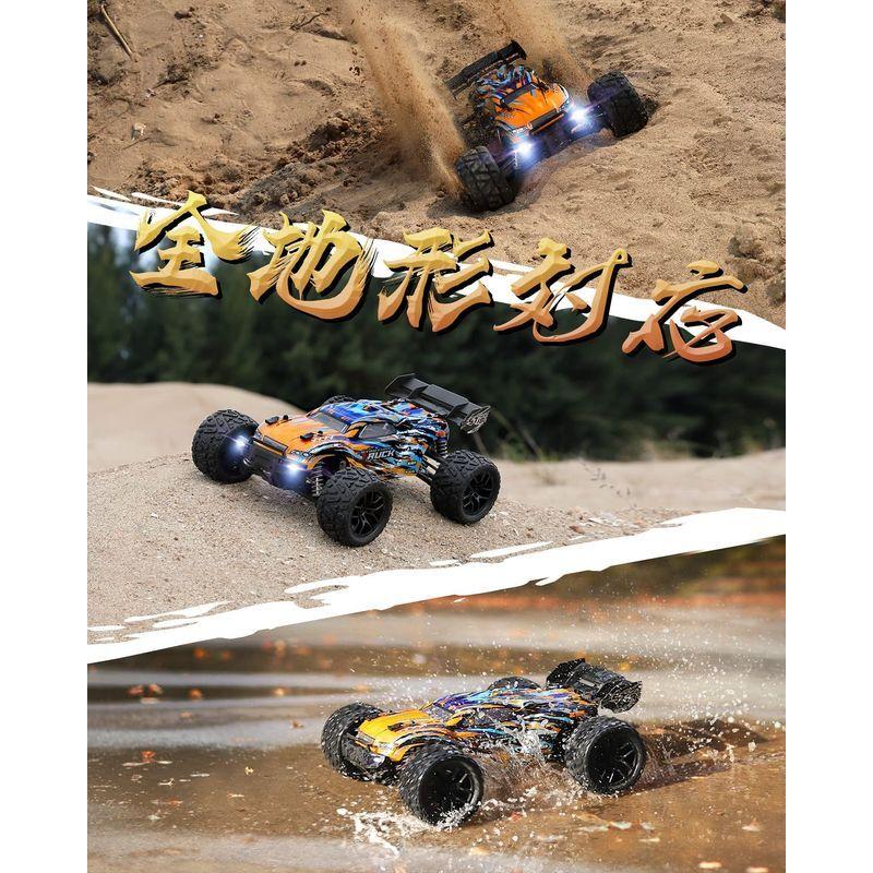 HBXラジコンカー ラジコンカーオフロード 1/18 4WD RTR 電動RCカー 2.4Ghz無線操作 リモコンカー 40 km/h 高速 