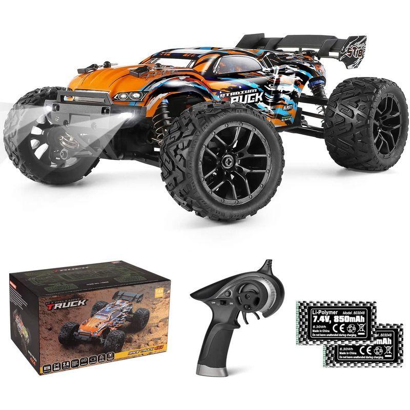 HBXラジコンカー ラジコンカーオフロード 1/18 4WD RTR 電動RCカー 2.4Ghz無線操作 リモコンカー 40 km/h 高速 