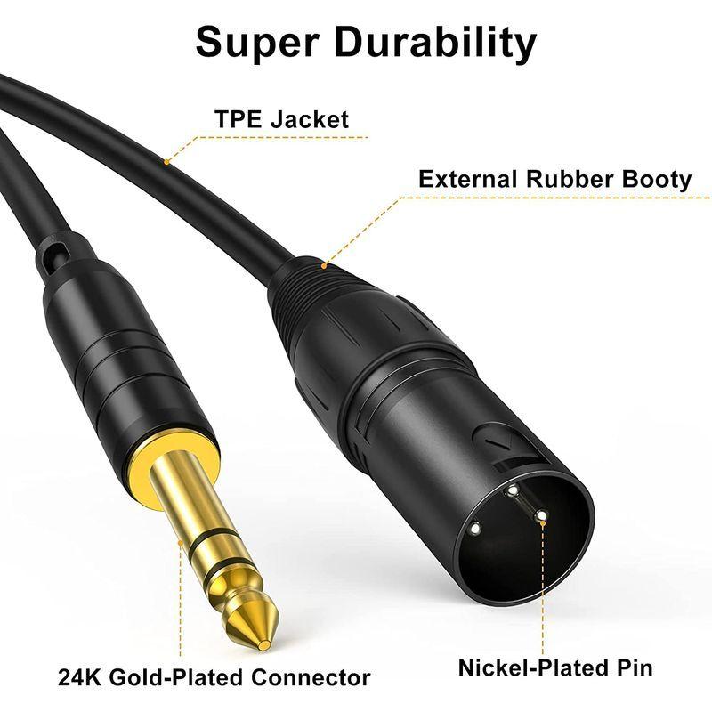 美品新品☆XLR変換，CableCreation ケーブル | socearq.org