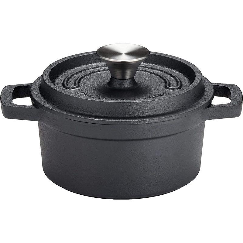 国内送料無料 キャプテンスタッグ CAPTAIN STAG ココット ダッチオーブン 18cm 容量1.6L 鋳鉄製 シーズニング不要 ガス火 IH オーブ キャプテンスタッグ(CAPTAIN STAG) ココット 10cm 10cm UG-3035