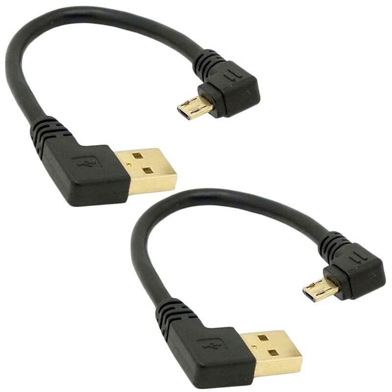 訳ありセール 格安) オーディオファン HDMIケーブル オーディオファン マイクロHDMI HDMI ケーブル 90度 左向き ブラック 15cm