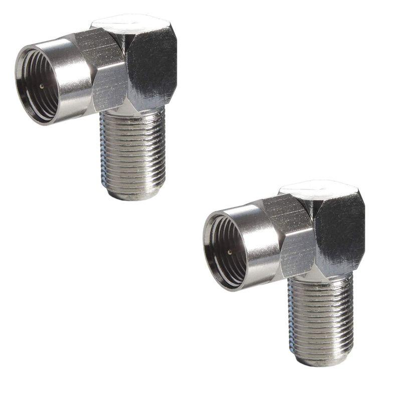 F型l字変換プラグ F型 ネジ式 L字接栓 アンテナケーブル L型変換プラグ 4k8k Bs Cs 地デジ Catv 対応 F型 F型 Yrヤフー店 通販 Yahoo ショッピング