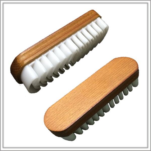 スエード・ヌバックのホコリ落としに最適 スエードブラシ 靴磨き