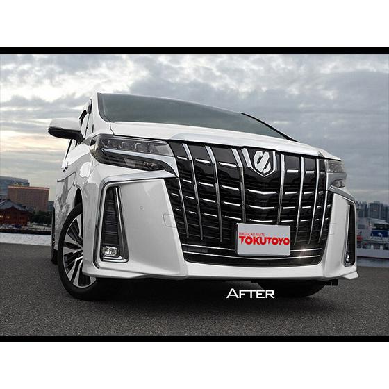 トヨタ（TOYOTA） アルファード 30系 後期 エアロボディ フロント