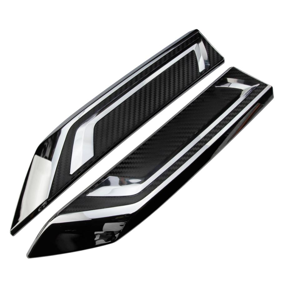 RAV4 TOYOTA フロントグリルガーニッシュ カーボン トヨタ（TOYOTA） 新型 RAV4 50系 フロントグリル ガーニッシュ