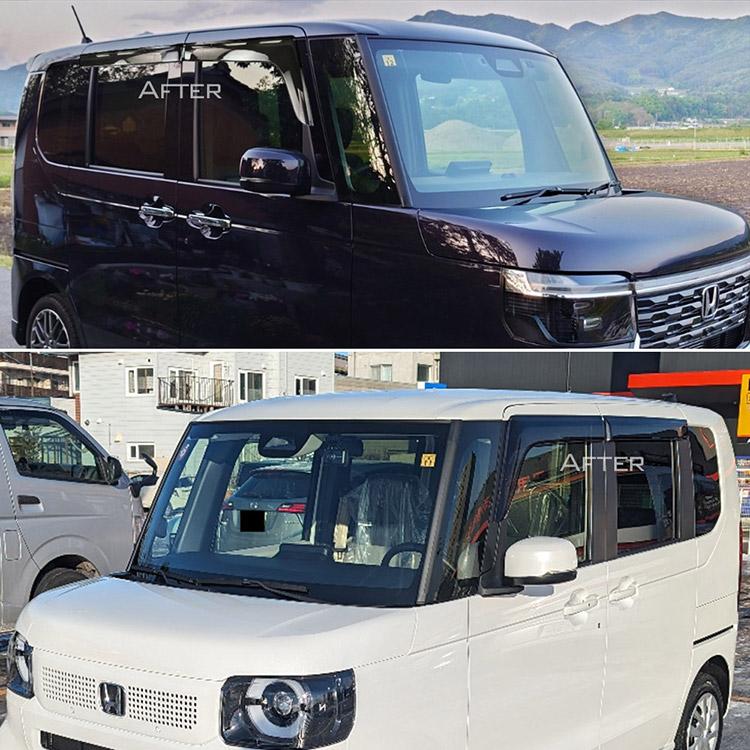 N-BOX ホンダ 新型 N-BOXカスタム JF5/JF6 JF3/JF4 ドアバイザー