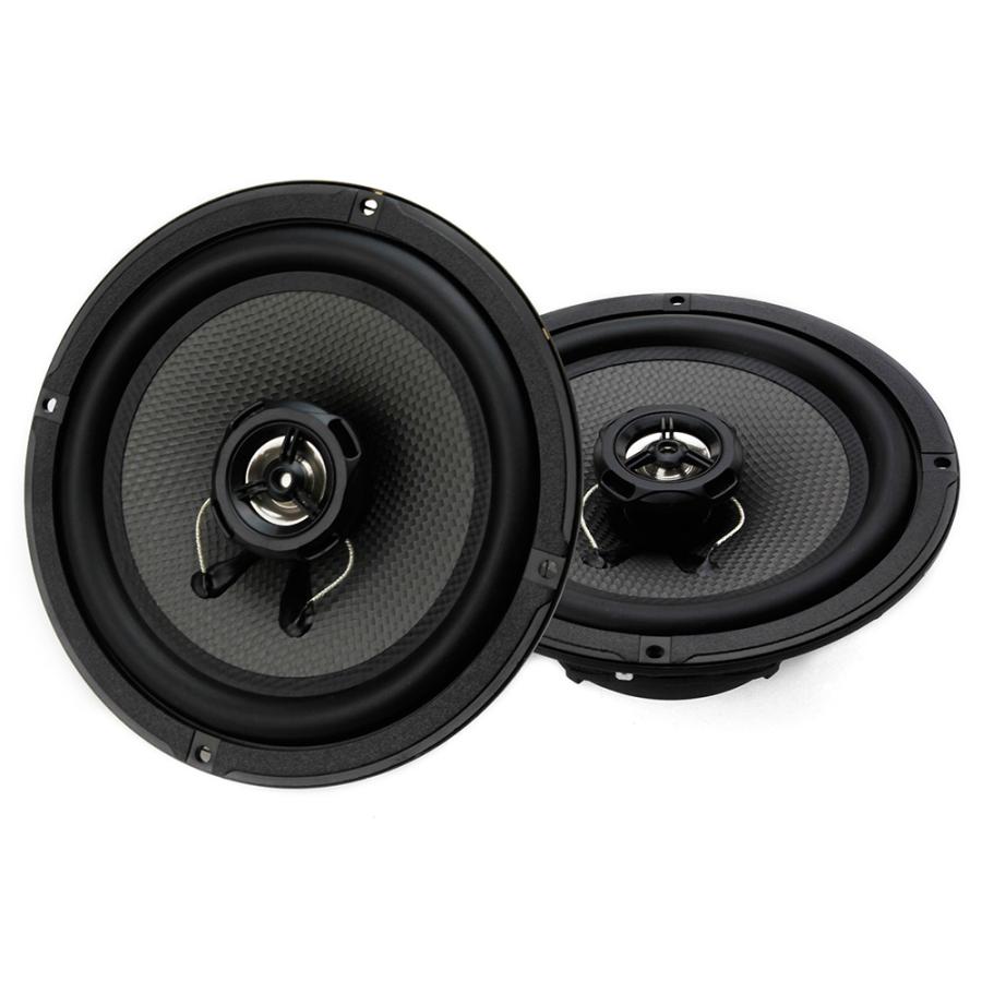 2ウェイスピーカー 16cm 6インチ 薄型 防水 コアキシャル スピーカー