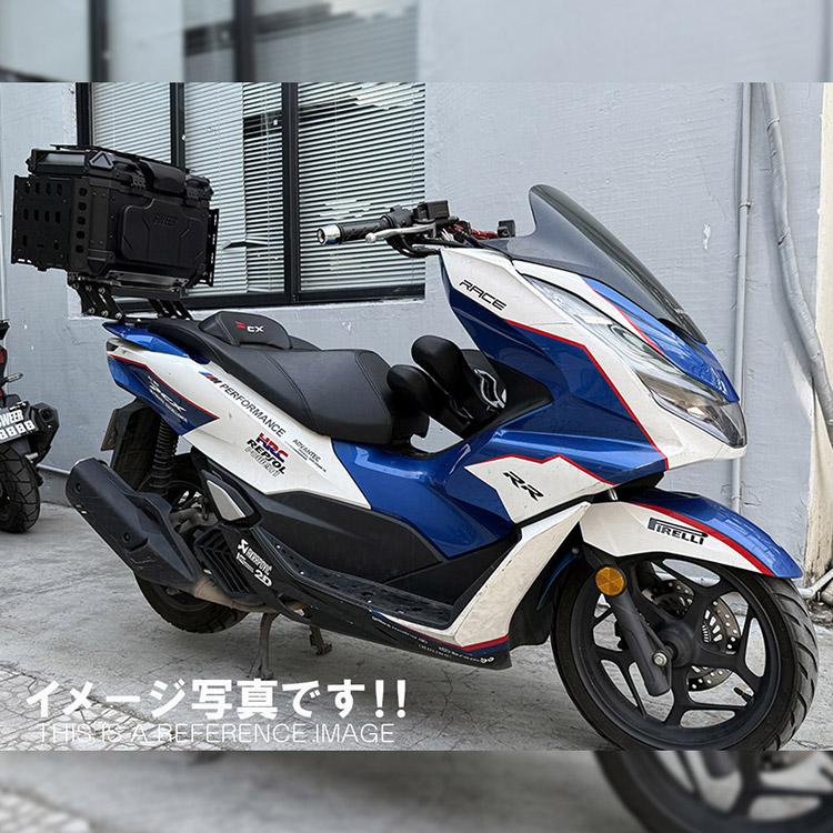 【R-SPACE】リアキャリアPCX 125 PCX150 PCX160 PCX125 PCX150 PCX160 スライドリアキャリア 折りたたみ式 荷台 前後