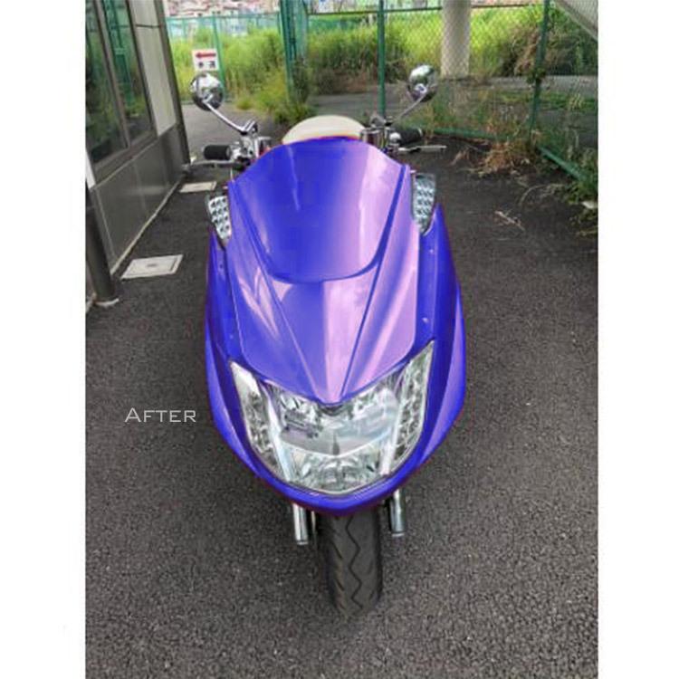 マグザム CP250 SG17J/SG21J フロント マスク エアロ仕様 青色 マリン 