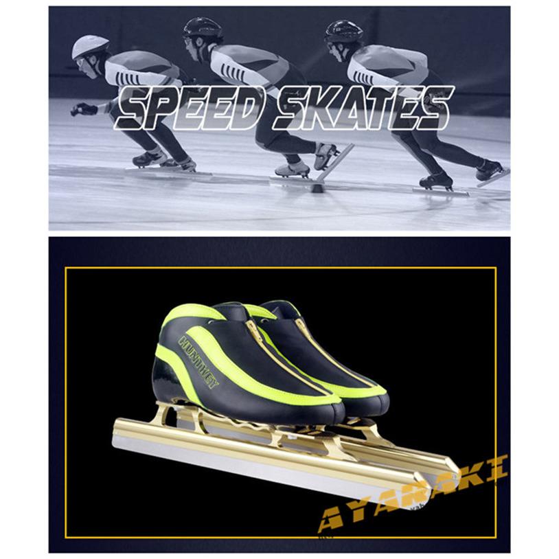 21年秋冬新作 スピードスケート靴 スケート 靴 フィギュアスケート フィギュア シューズ 固定式 エッジカバー付き 研磨済み サイズ調整可能 ギフト プレゼント Roadmapforth Org