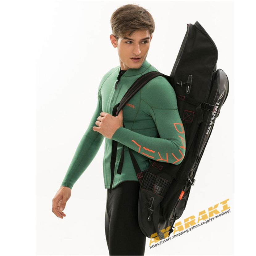 ロングフィンバッグ ダイビング スピアフィッシング スピア 手銛 魚突き ロングフィン フィン スキューバダイビング フィンバッグ バックパック タイプ 