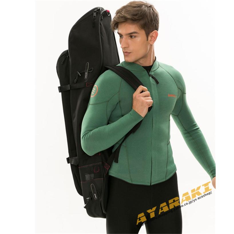 ロングフィンバッグ ダイビング スピアフィッシング スピア 手銛 魚突き ロングフィン フィン スキューバダイビング フィンバッグ バックパック タイプ 