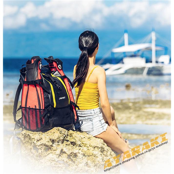 ロングフィンバッグ ダイビング スピアフィッシング スピア 手銛 魚突き ロングフィン フィン スキューバダイビング フィンバッグ バックパック タイプ 