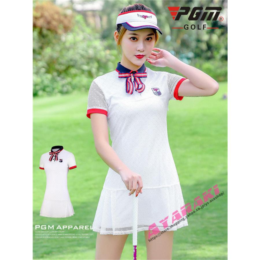 Ayalaki 0705gfsk22 ドレス 丈長め ゴルフウェア スカート かわいい ワンピース スカート レディース かわいい 新作 ゴルフ ゴルフ おしゃれ 丈長め