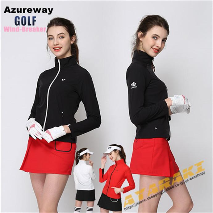 ゴルフ レディース 長袖 ゴルフウェア ゴルフ アウター 防寒 防風 防風 ゴルフアウター ジャケット 春 おしゃれ Ayaraki