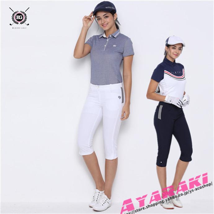 毎週更新 ゴルフウェア レディース ショートパンツ ゴルフ 膝上 七分丈パンツ ストレッチ 短パン おしゃれ 春夏 夏用 スポーツ Cisama Sc Gov Br