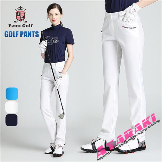 ゴルフウェア レディース ロングパンツ ゴルフ 大きいサイズ ストレッチ おしゃれ 春夏 夏用 スポーツ 新作モデル 中古