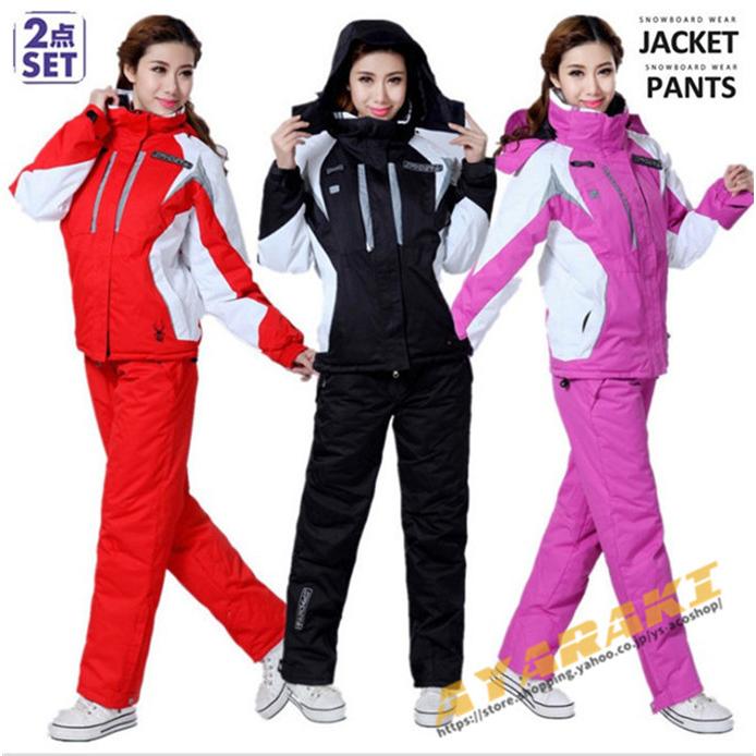 最低価格の より機能的で快適なスノーボードウェア スキーウェア 耐水 撥水 防寒 大きいサイズ対応 パンツ ジャケット 上下セット スノボ スキーウェア スノーボードウェア レディース ウエア Www Mohanvilaas Com