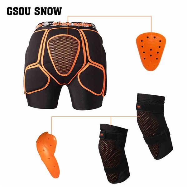 早い者勝ち訳あり！ スノーボード スキー ヒッププロテクター 高衝撃吸収EVAパッド スノボ スケート 男女兼用 ケツパッド ガード ヒップパッド 3点セット 【W1692355981】(10949円)