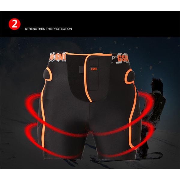 早い者勝ち訳あり！ スノーボード スキー ヒッププロテクター 高衝撃吸収EVAパッド スノボ スケート 男女兼用 ケツパッド ガード ヒップパッド 3点セット 【W1692355981】(10949円)