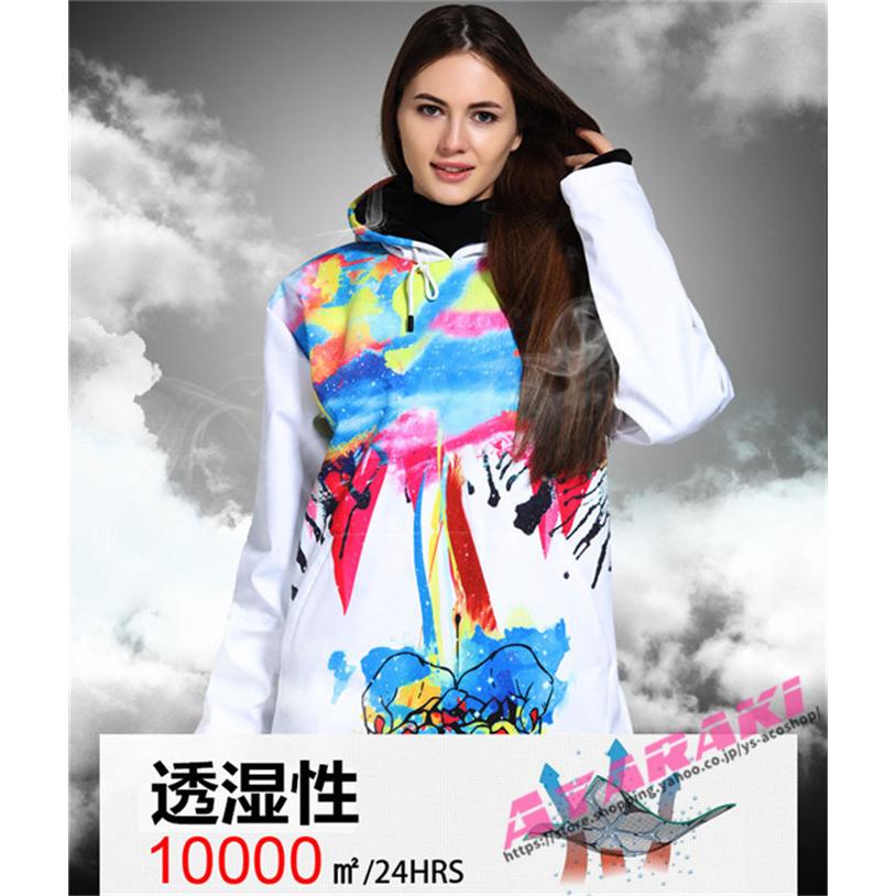 スノーボードウェア メンズ レディース スキーウェア パーカー 防寒フード アウトドア防水 スノボウェア スノーボード ウェア スノボ スノボー ウェア ウェア 地］：