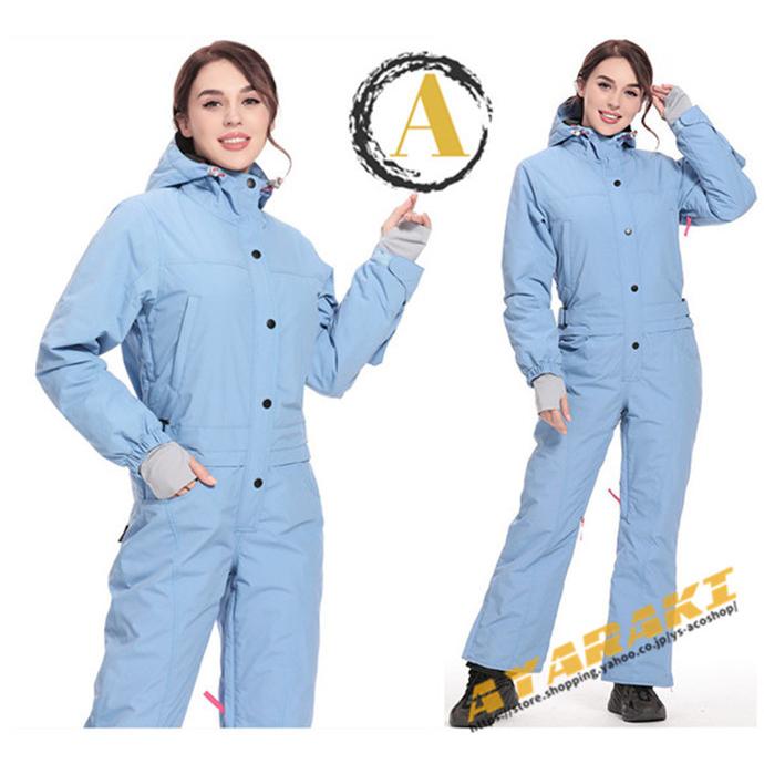 新春SALE！ スノーボードウエア ウェア ツナギ ワンピース オールインワン 中綿 レディース スキー 防寒フード snow 防風 防寒 保温 スノーボード アウトドア 【1949088823】(12610円)