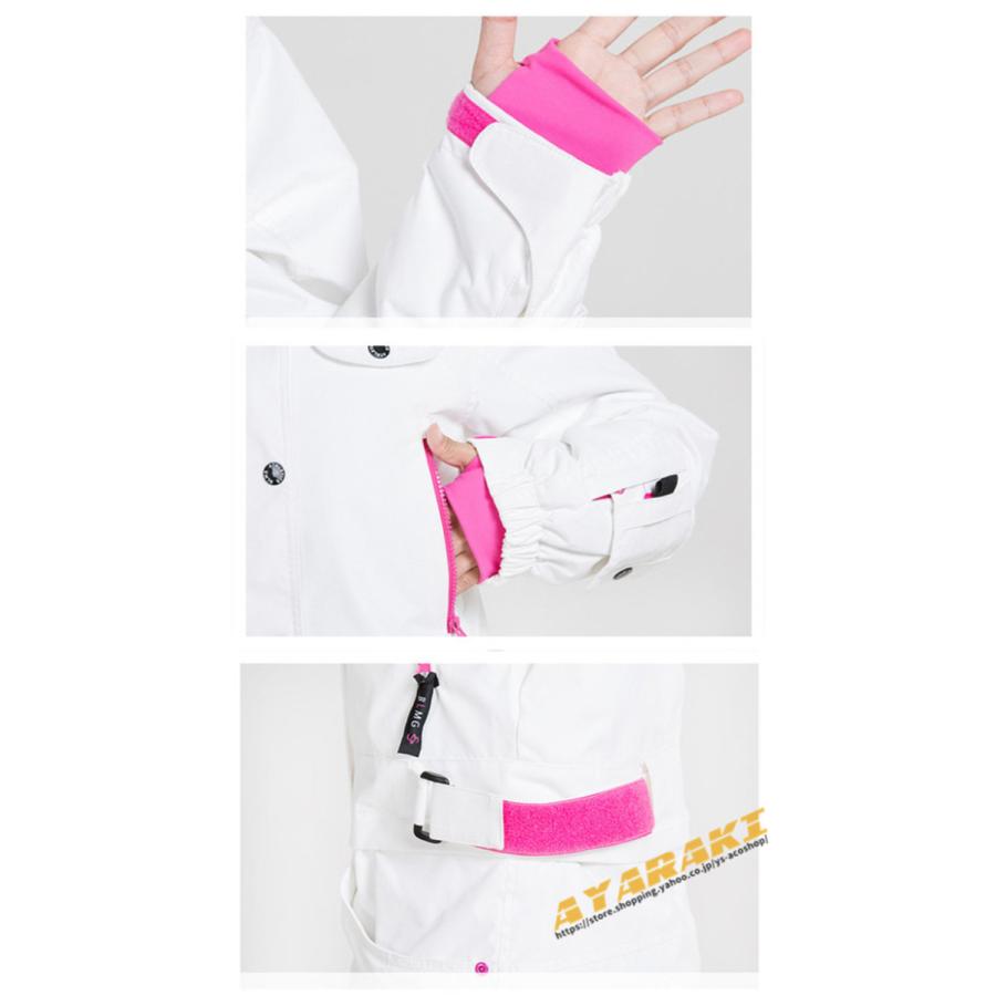 スノーボードウエア ウェア ツナギ ワンピース オールインワン 中綿 レディース スキー 防寒フード snow 防風 防寒 保温 スノーボード アウトドア 地］：