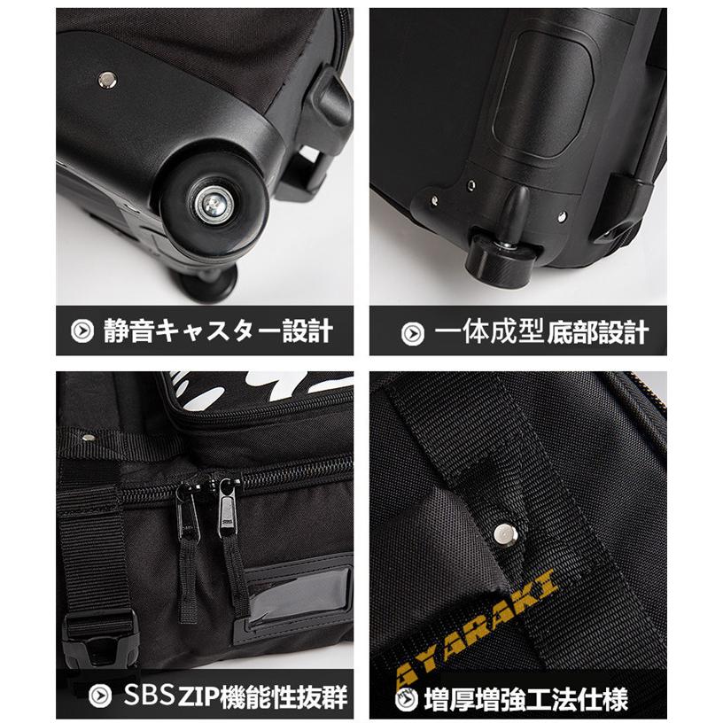 スノーボードケース キャスター 付き オールインワン 大容量収納 4WAY 前面3ポケット ボードケース スノーボード ウェア ボード ブーツ ゴーグル など収納可 