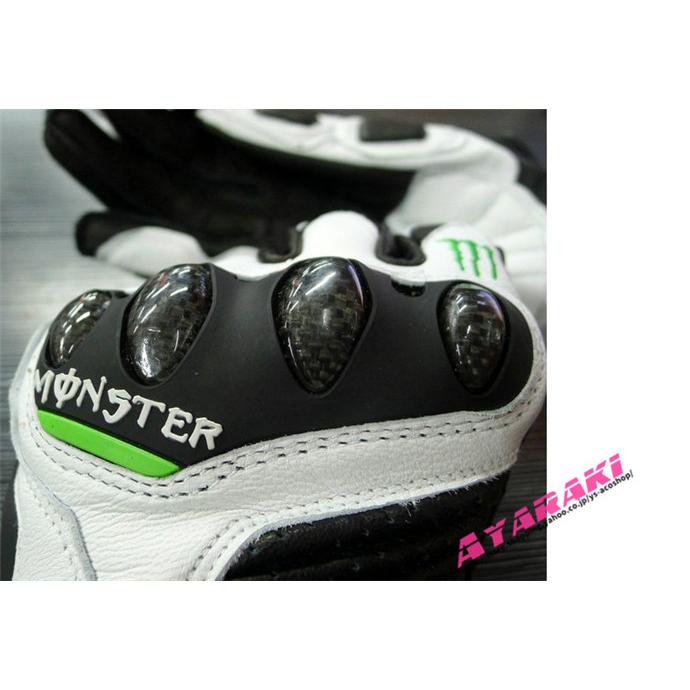 モンスター エナジー バイクグローブ 手袋 バイク用 自転車 春