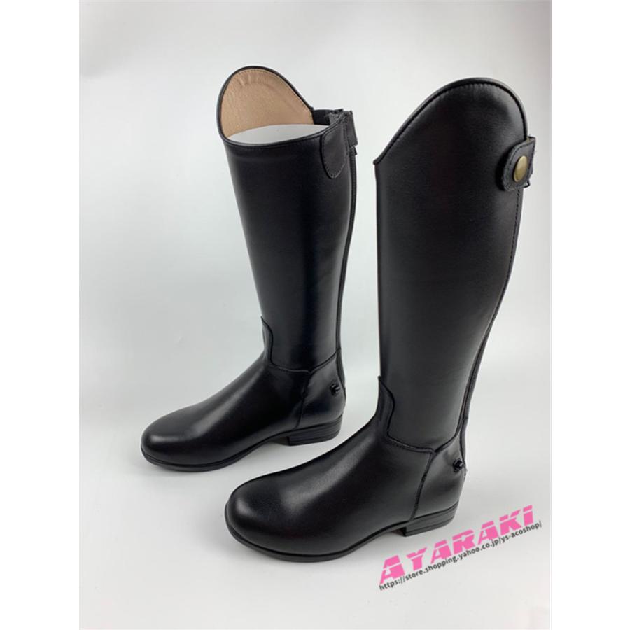 新品未使用　中国人民解放軍用ロング本革ブーツ　乗馬儀仗隊 新品未使用 中国人民解放軍用ロング本革ブーツ 乗馬儀仗隊