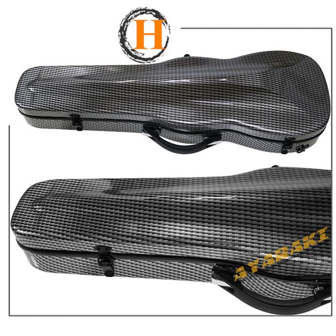 KYLIESMAN バイオリンケース 4/4 カーボン製 Amazon.com: 4/4 Full Size Violin case High-Strength Carbon