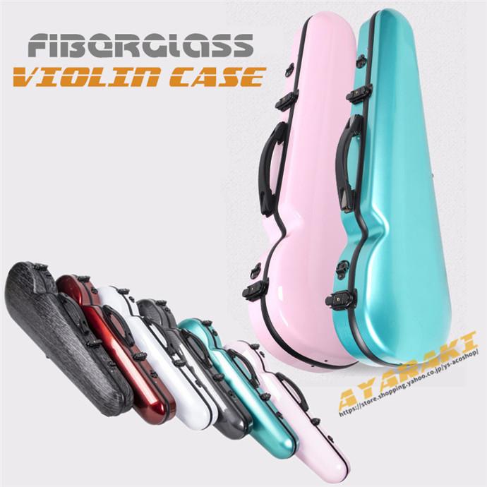 VIOLIN CASE バイオリンケースサイズ 4/4 楽器 弦楽器 グラス VIOLIN CASE バイオリンケースサイズ 4/4 楽器 弦楽器 グラス