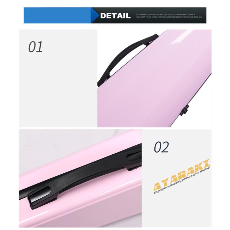 VIOLIN CASE バイオリンケースサイズ 4/4 楽器 弦楽器 グラス VIOLIN CASE バイオリンケースサイズ 4/4 楽器 弦楽器 グラス