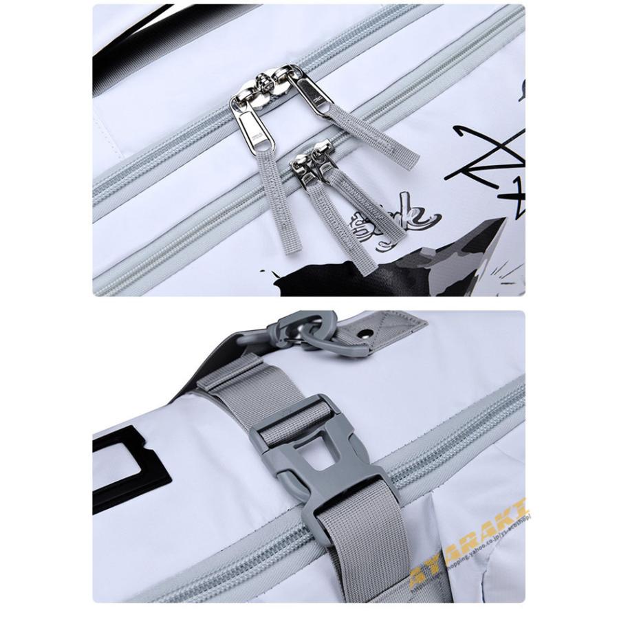 スノーボードケース キャスター 付き オールインワン 大容量収納 4WAY 前面3ポケット ボードケース スノーボード ウェア ボード ブーツ ゴーグル など収納可 