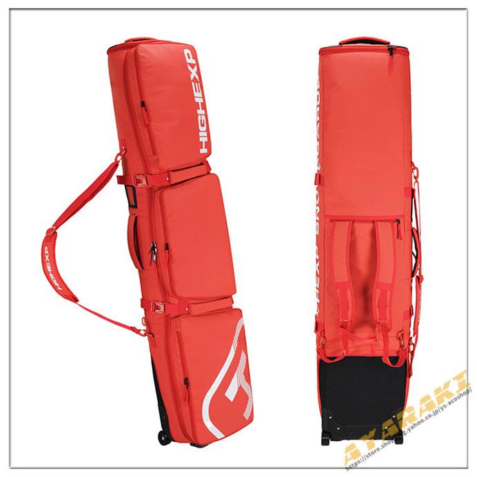 スノーボードケース キャスター 付き オールインワン 大容量収納 4WAY 前面3ポケット ボードケース スノーボード ウェア ボード ブーツ ゴーグル など収納可 