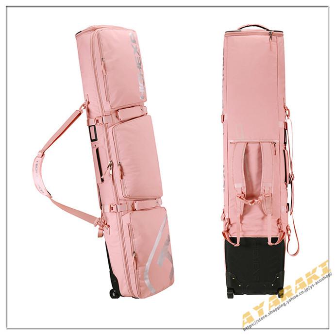 スノーボードケース キャスター 付き オールインワン 大容量収納 4WAY 前面3ポケット ボードケース スノーボード ウェア ボード ブーツ ゴーグル など収納可 