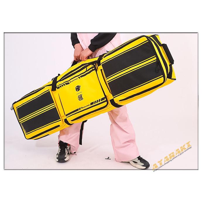 【訳あり品】 スノーボードケース キャスター 付き オールインワン 大容量収納 4WAY 前面3ポケット ボードケース スノーボード ウェア ボード ブーツ ゴーグル など収納可 【G1879672475】(12161円)