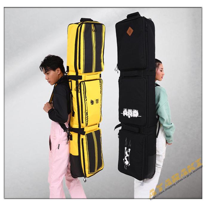 【訳あり品】 スノーボードケース キャスター 付き オールインワン 大容量収納 4WAY 前面3ポケット ボードケース スノーボード ウェア ボード ブーツ ゴーグル など収納可 【G1879672475】(12161円)