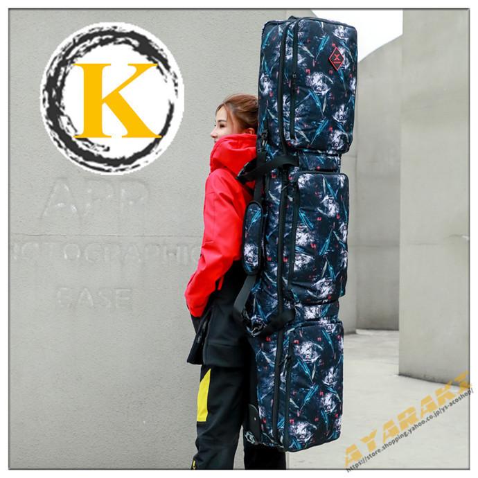 スノーボードケース キャスター 付き オールインワン 大容量収納 4WAY 前面3ポケット ボードケース スノーボード ウェア ボード ブーツ ゴーグル など収納可 