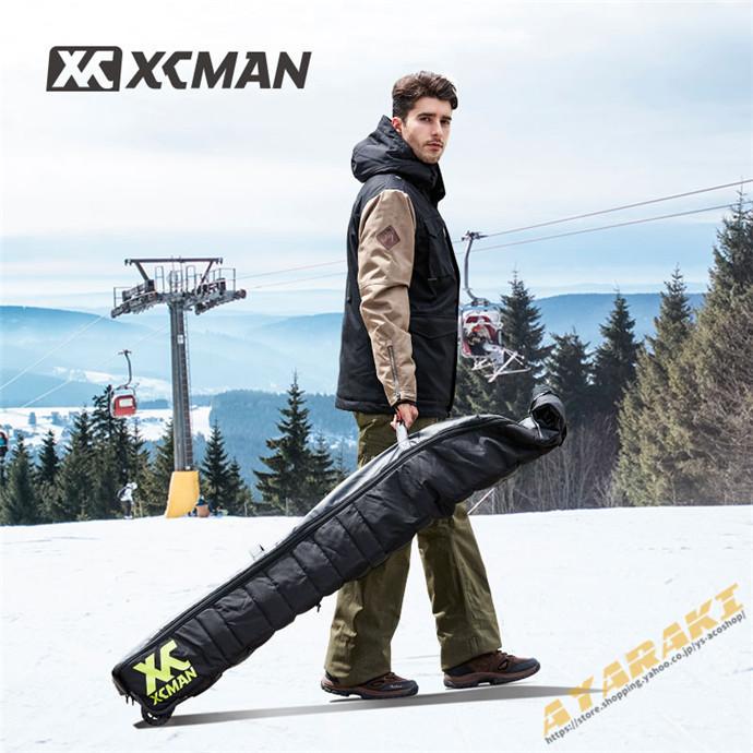 スノーボードケース キャスター 付き オールインワン 大容量収納 折畳式収納 ボードケース スノーボード ウェア ボード ブーツ ゴーグル など収納可 最新な