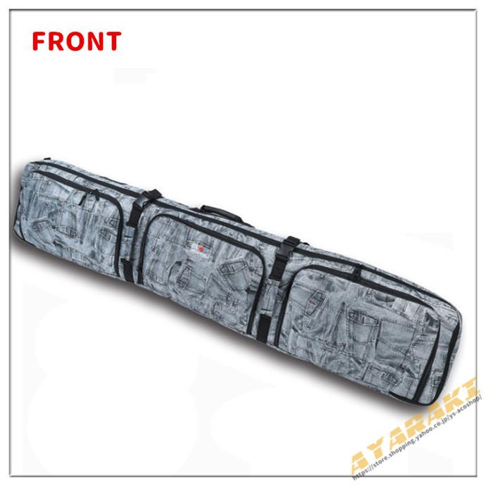 スノーボードケース キャスター 付き オールインワン 大容量収納 4WAY 前面3ポケット ボードケース スノーボード ウェア ボード ブーツ ゴーグル など収納可 