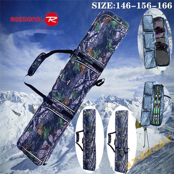 4WAYキャスター付きスノーボードバッグスキーケース大容量168cm対応