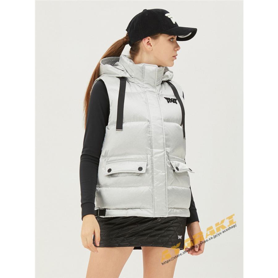 選択 ゴルフベスト レディース ダウンベスト 薄中綿ベスト ゴルフウェア 防寒 保温 秋冬 綿入りスポーツウェア 女性用 カジュアル 通気性 おしゃれ Pmajk Gov Pk