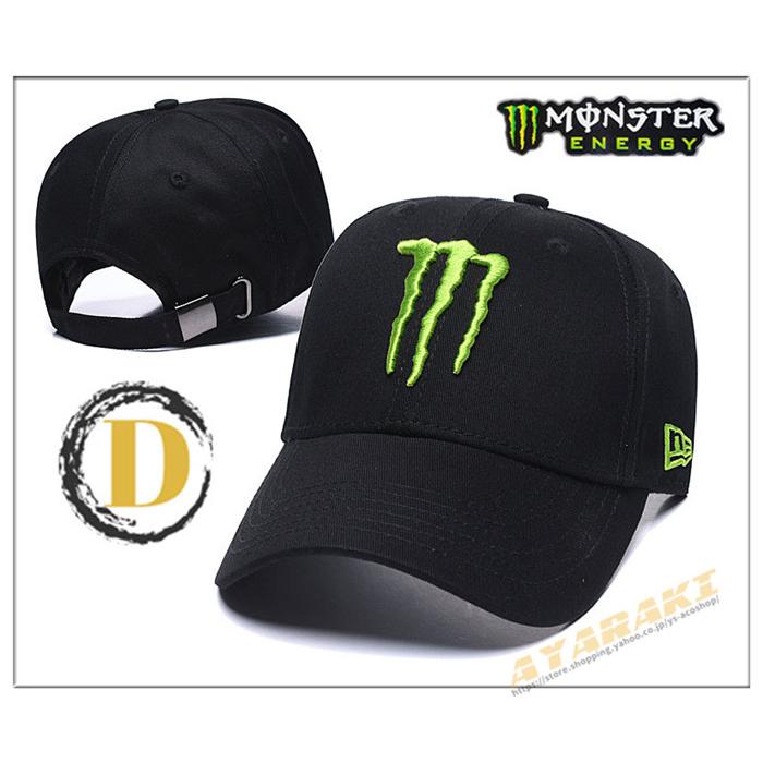 バイクキャップ MONSTER ENERGY モンスターエナジー ベースボールキャップ 帽子 メンズ レディース サイズ調節可能 フリーサイズ  アウトドア 登山 キャンプ