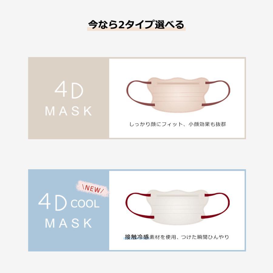 CICIBELLA 4Dマスク 小顔マスク バイカラーマスク 立体マスク 血色