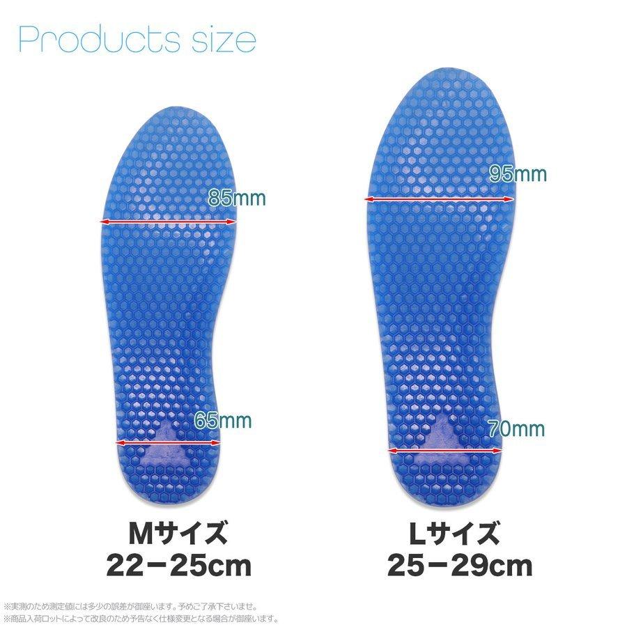 インソール ジェルインソール ゲルインソール 通気性 弾力性抜群