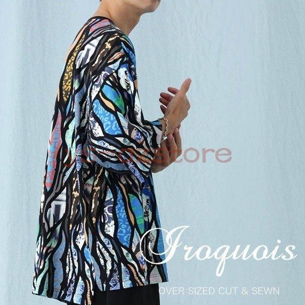 定期入れの オーバーサイズ ビッグ 紳士服 メンズ Tシャツ 五分袖 半袖 カットソー トップス 春服 おしゃれ イロコイ Iroquois ブランド Tシャツ カットソー Pharmapathway Com