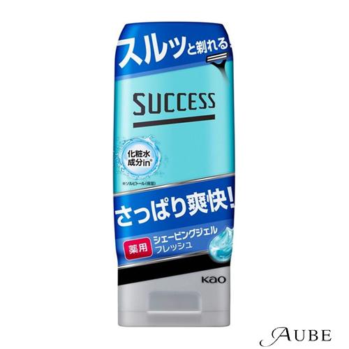 サクセス 花王 薬用シェービングジェル フレッシュ 180g【ドラッグ