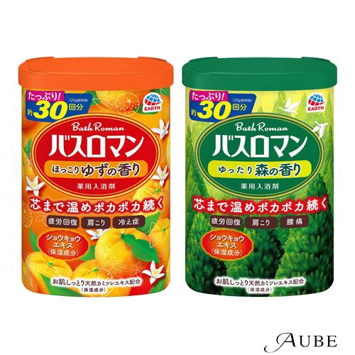 バスロマン アース製薬 入浴剤 600g【ドラッグストア】【宅急便対応